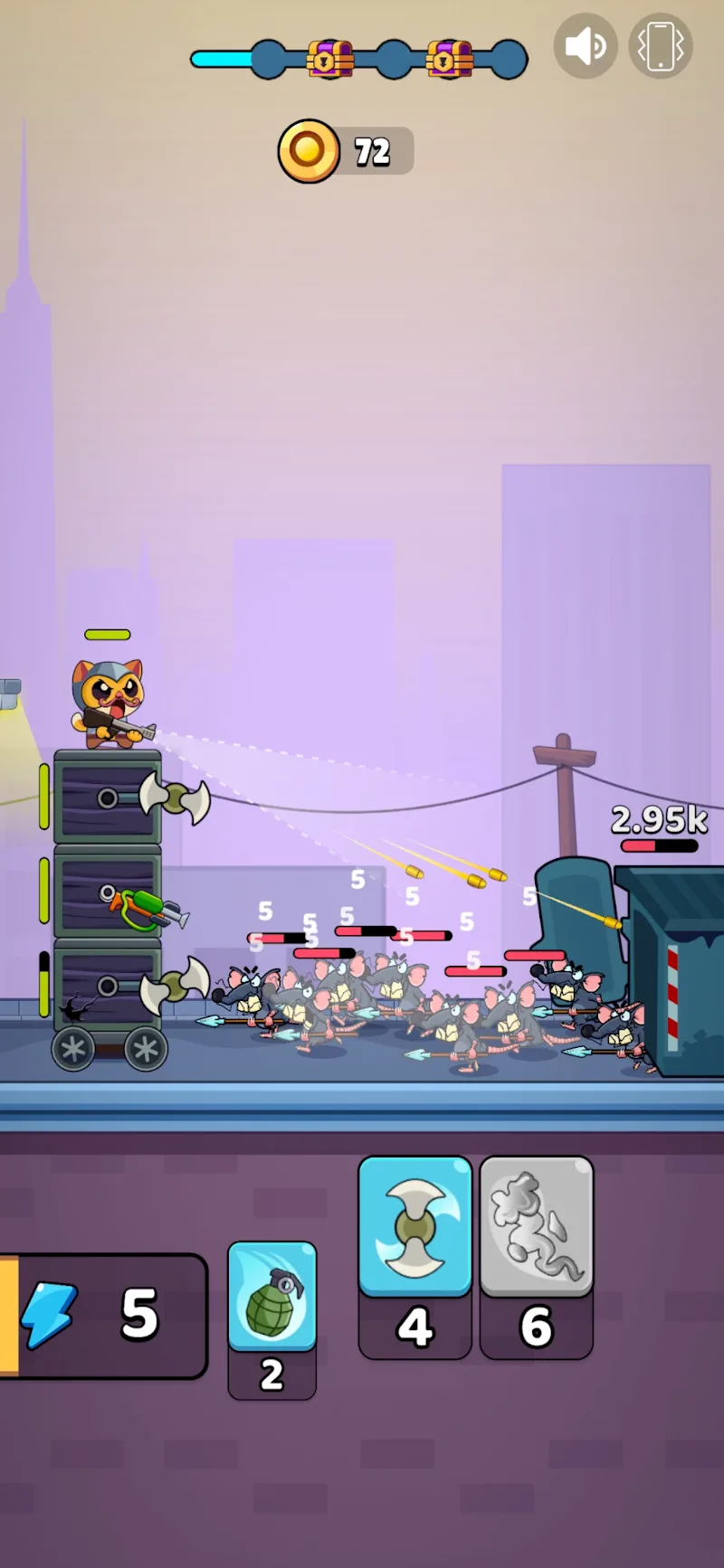 Meow Mayhem: Tower Defense gameplay preview 2