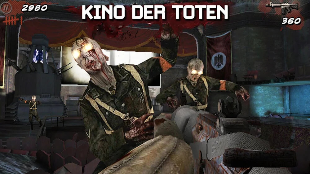 Call of Duty: Black Ops Zombies gameplay view 4