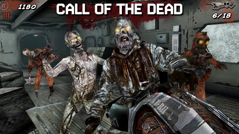 Call of Duty: Black Ops Zombies gameplay view 6