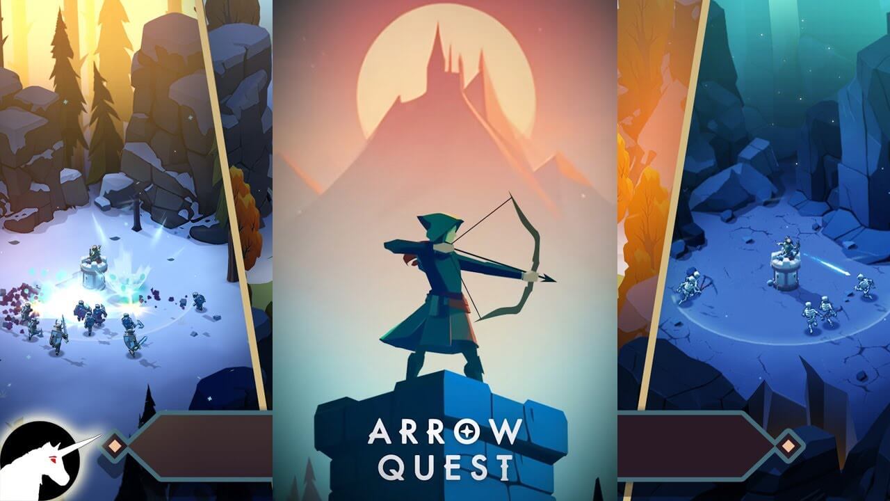 Arrow Quest: Idle defense RPG screenshot 1