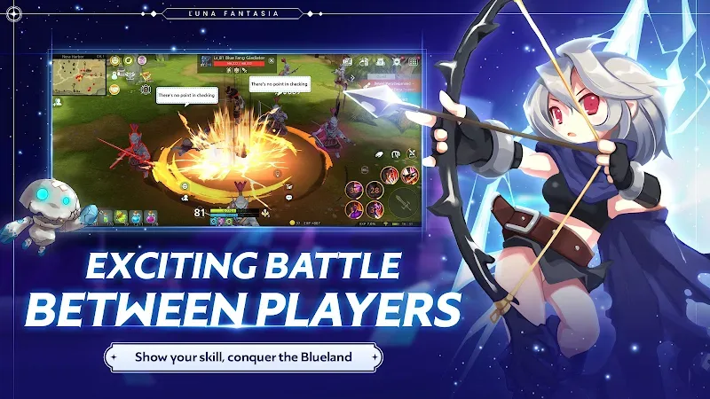 Luna Fantasia: War of Blueland screenshot 3