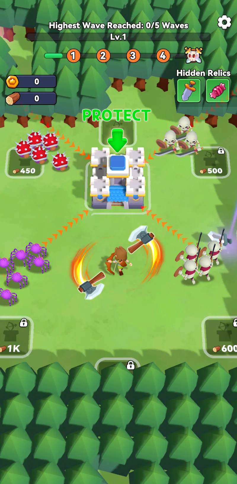 Lumber & Survive! screenshot 2