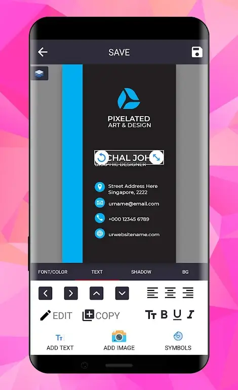 Ultimate Business Card Maker screenshot 5