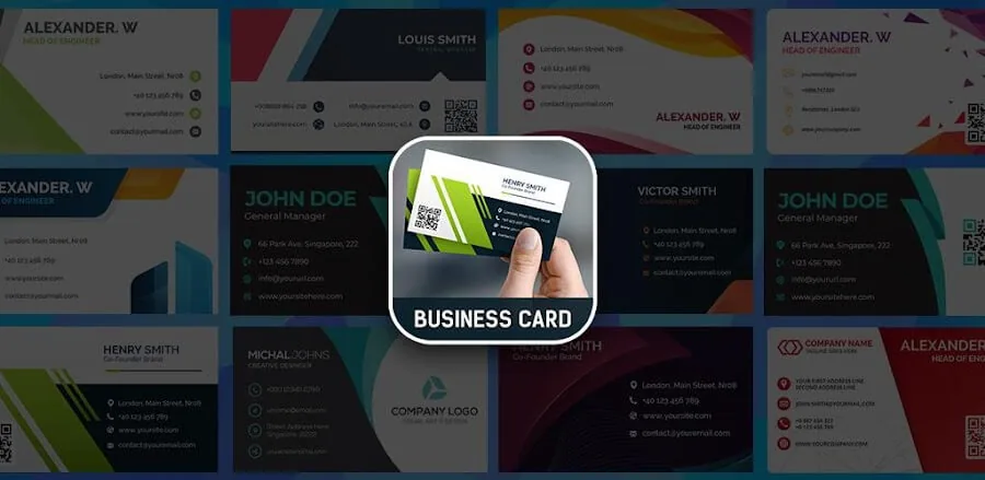 Ultimate Business Card Maker screenshot 1