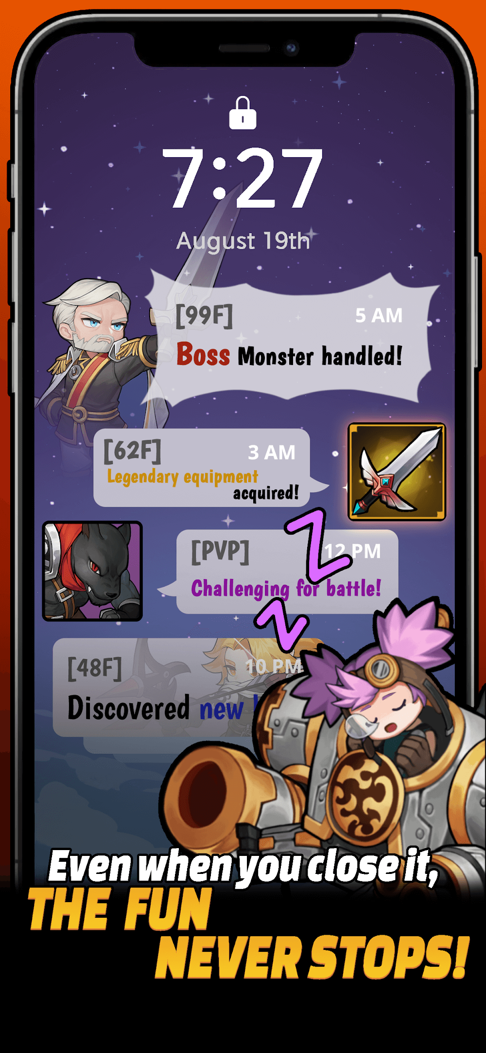 Loop Dungeon: Idle RPG screenshot 7