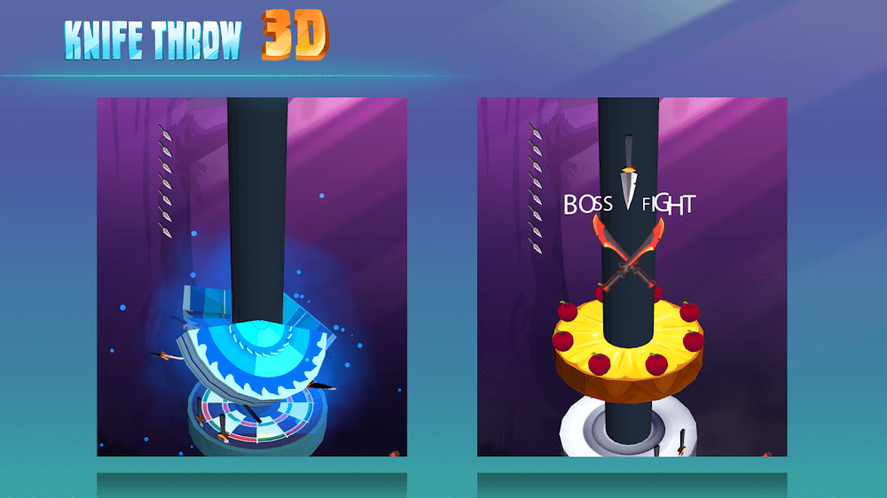 Knife Throw 3D screenshot 6