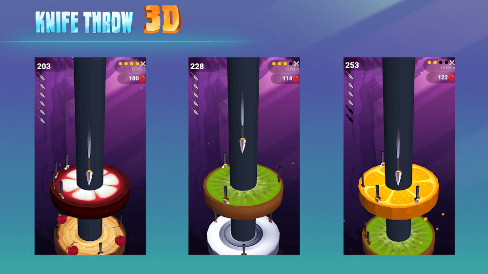 Knife Throw 3D screenshot 5