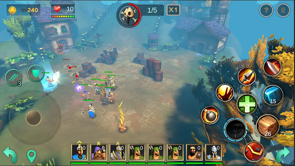 Kings Knights Rush screenshot 2