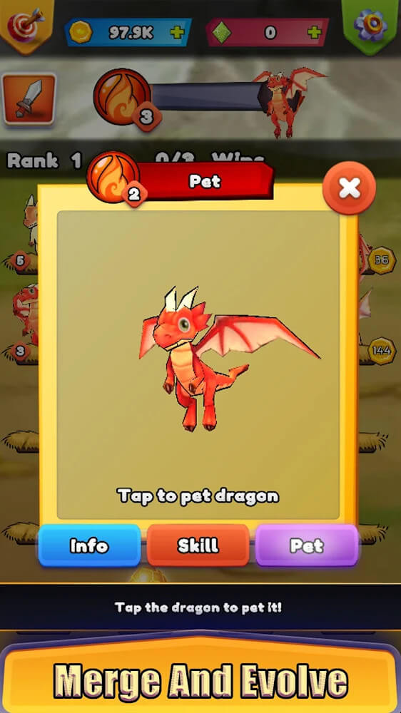 Dragon Merge Master Idle screenshot 4