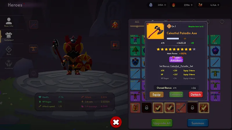 Little Dragon Heroes: Idle RPG screenshot 6