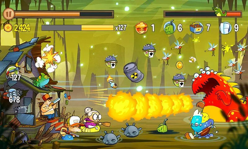 Swamp Attack screenshot 6