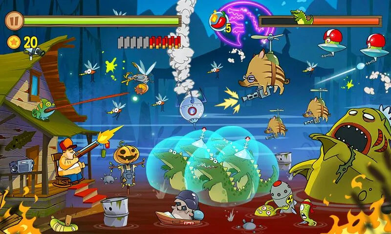 Swamp Attack screenshot 5
