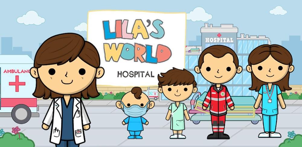Lila's World: Dr Hospital Games screenshot 1