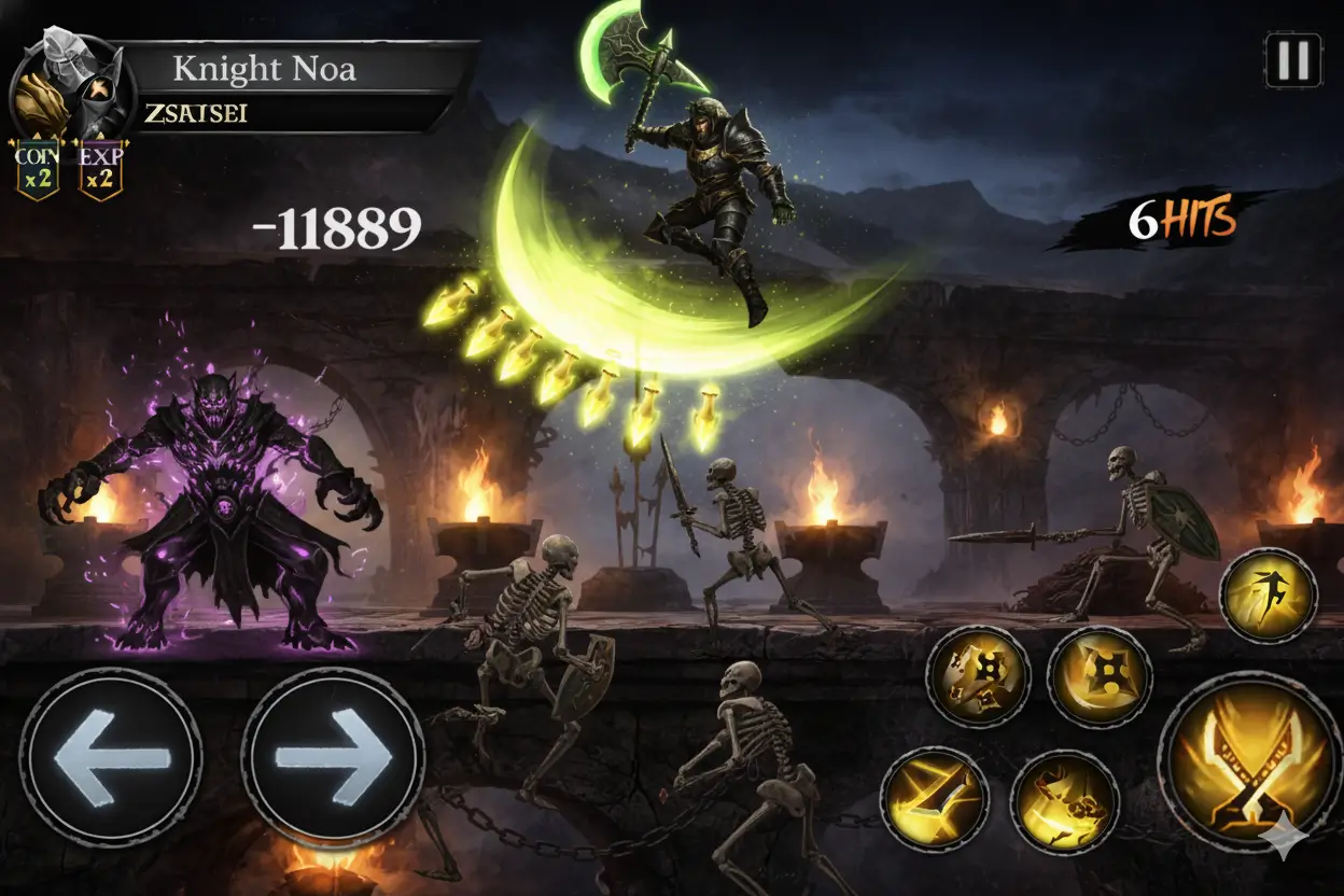 Shadow Slayer: Dark Revenge Screenshot 1