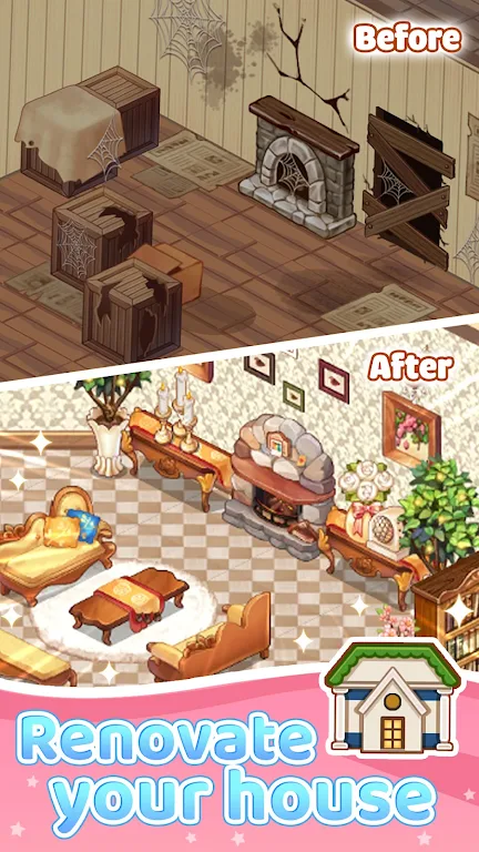 Kawaii Decor: Renovate screenshot 4