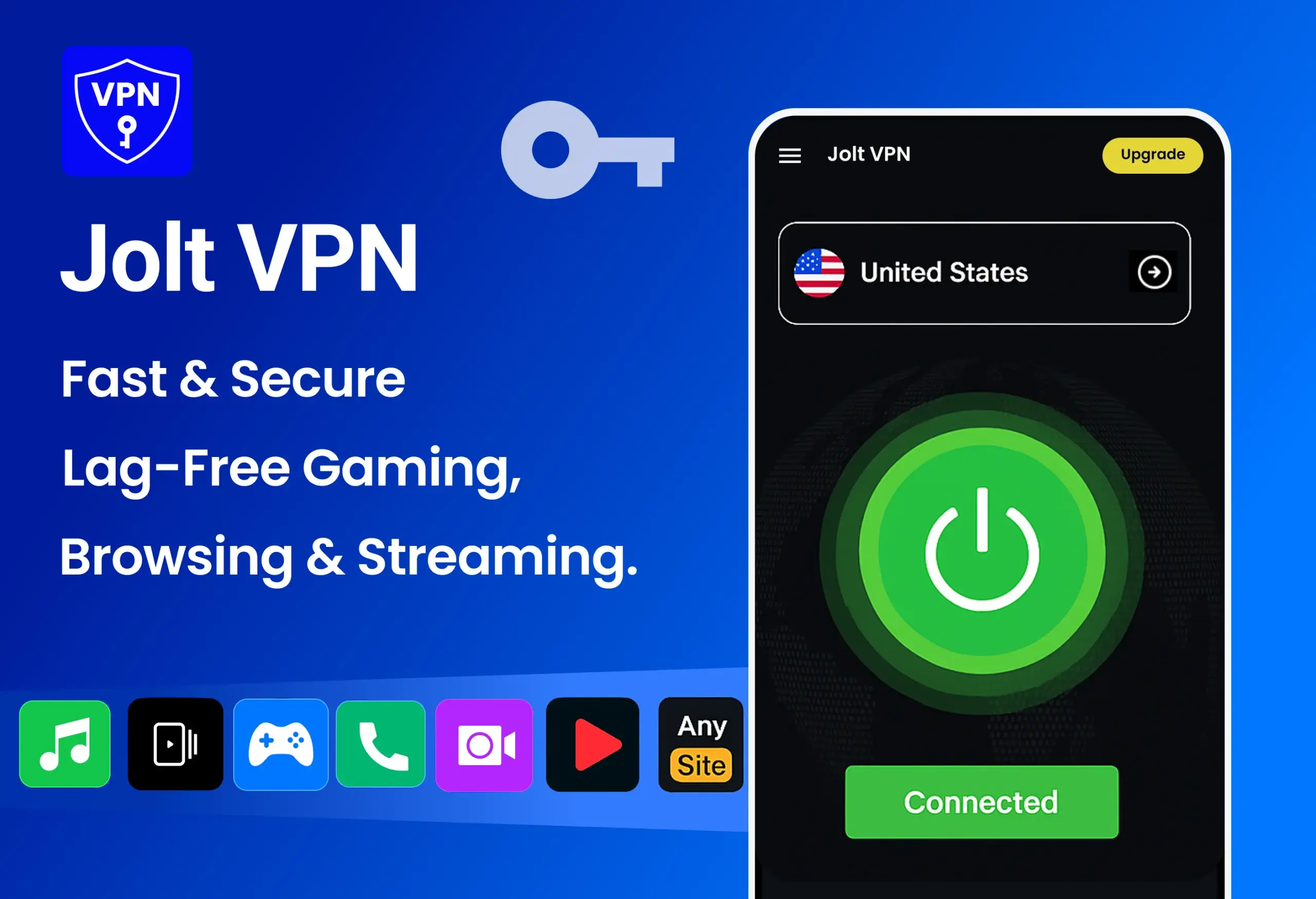 Jolt VPN – Secure & Fast screenshot 1