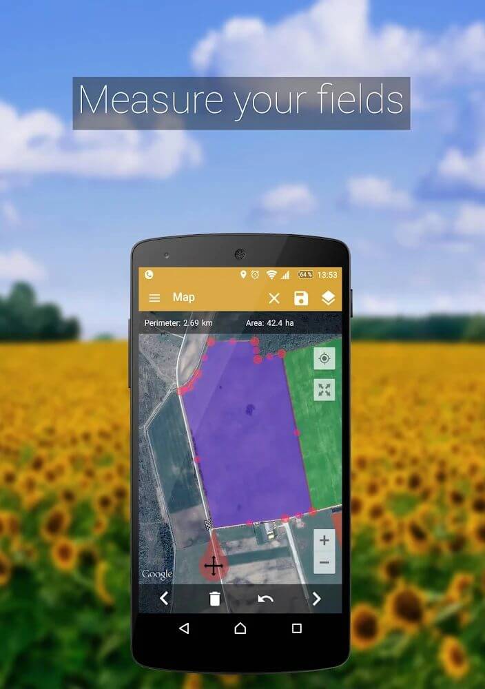 GPS Fields Area Measure PRO screenshot 3