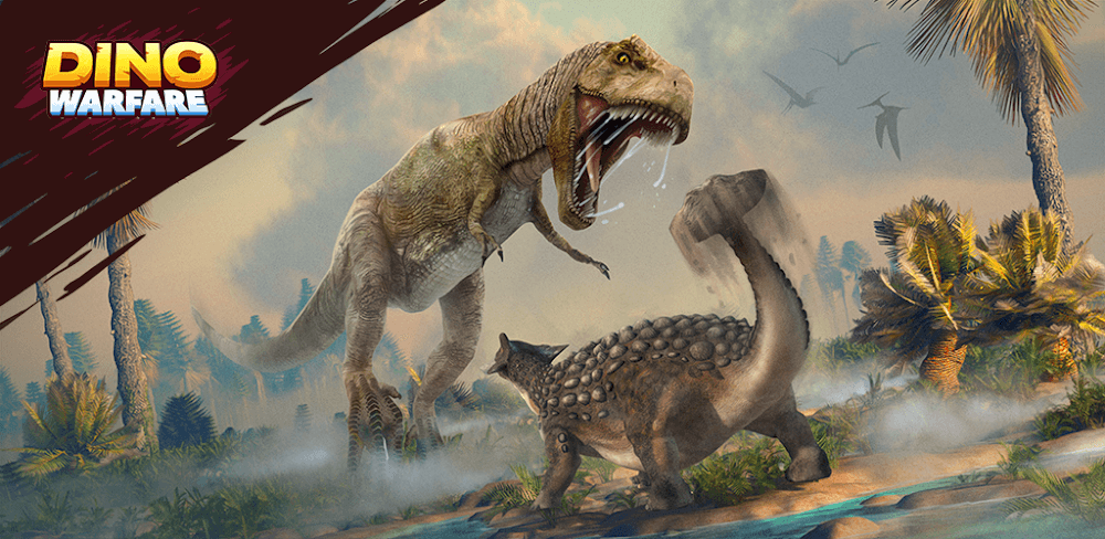 Jurassic Warfare: Dino Battle screenshot 1