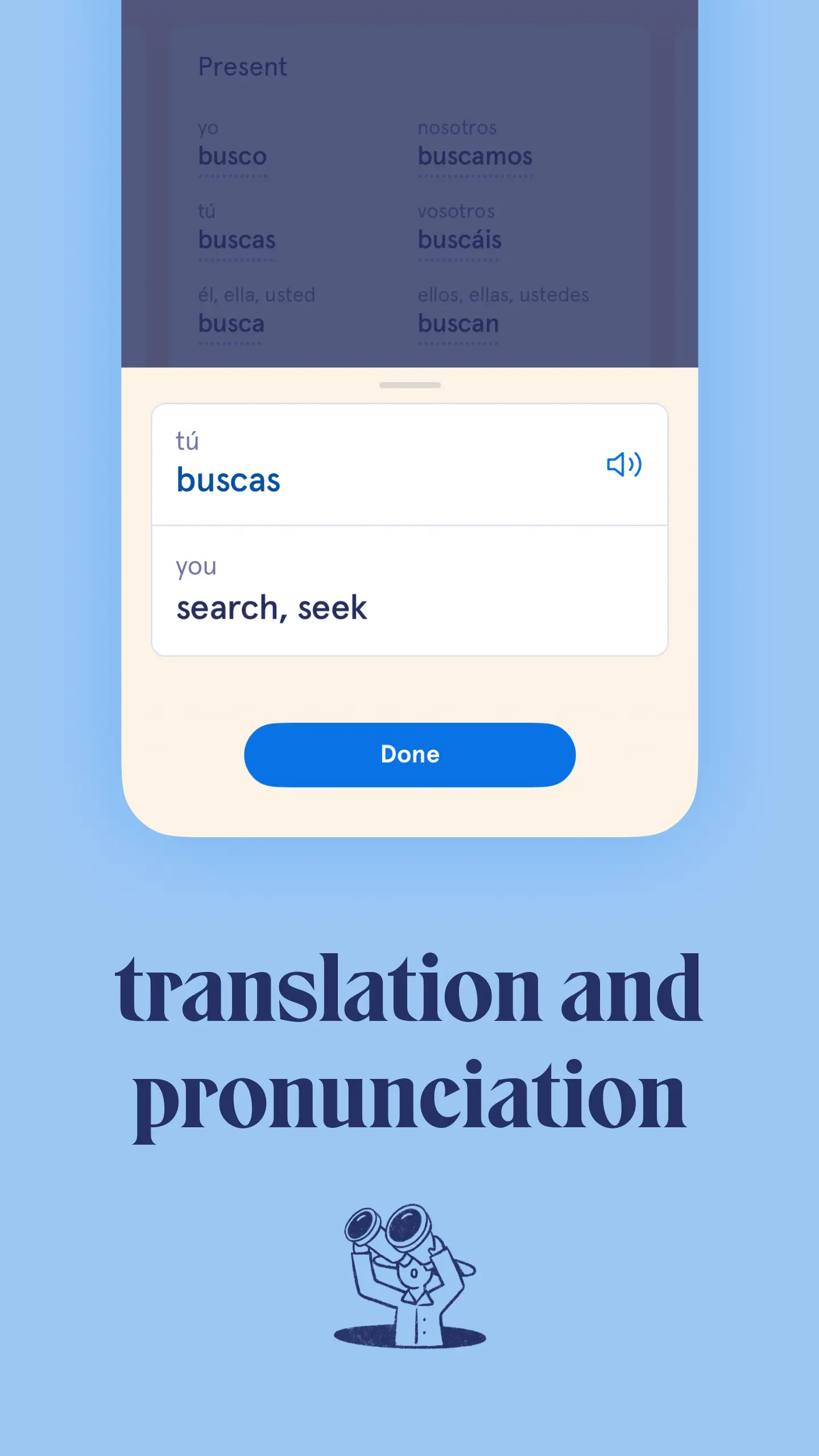 Visual Verbs: Spanish Verb App screenshot 4