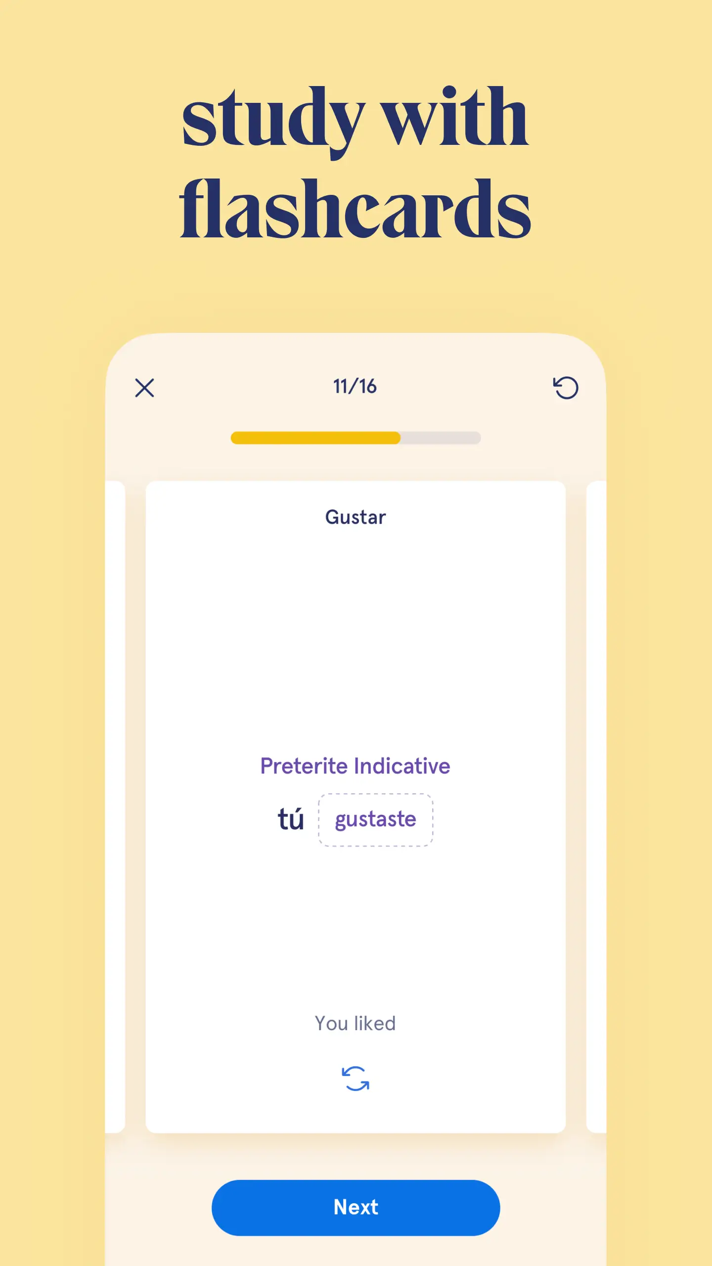 Visual Verbs: Spanish Verb App screenshot 5