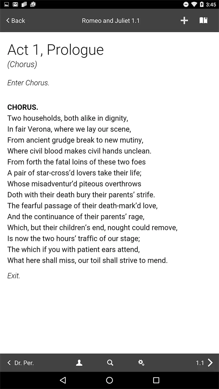 Shakespeare Pro screenshot 2