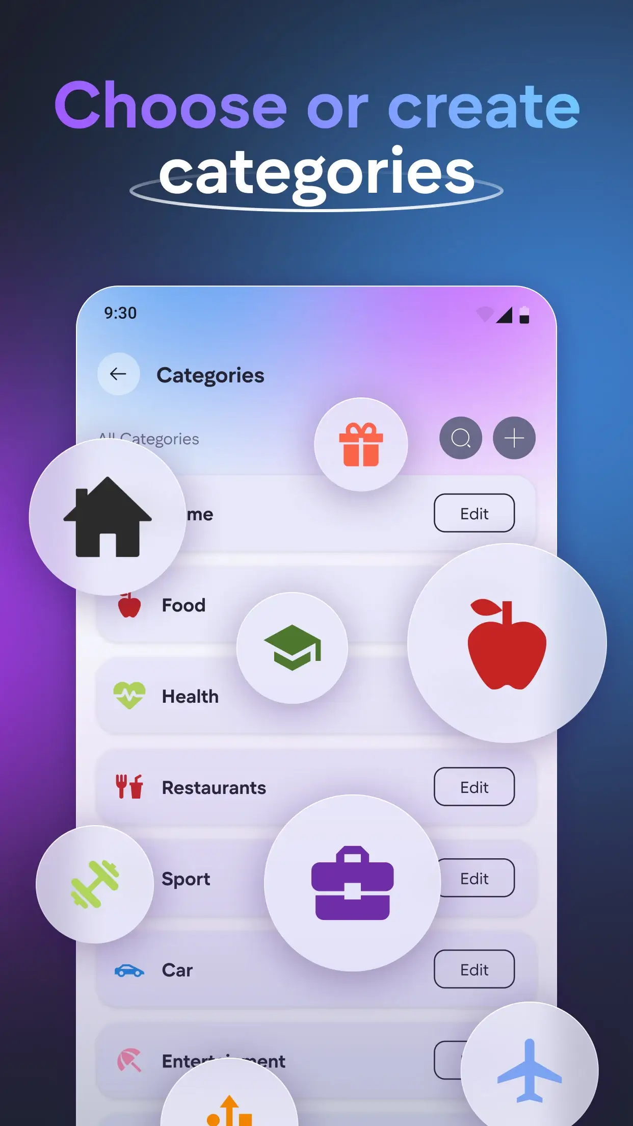 Budge: Savings & Budget Planner screenshot 1