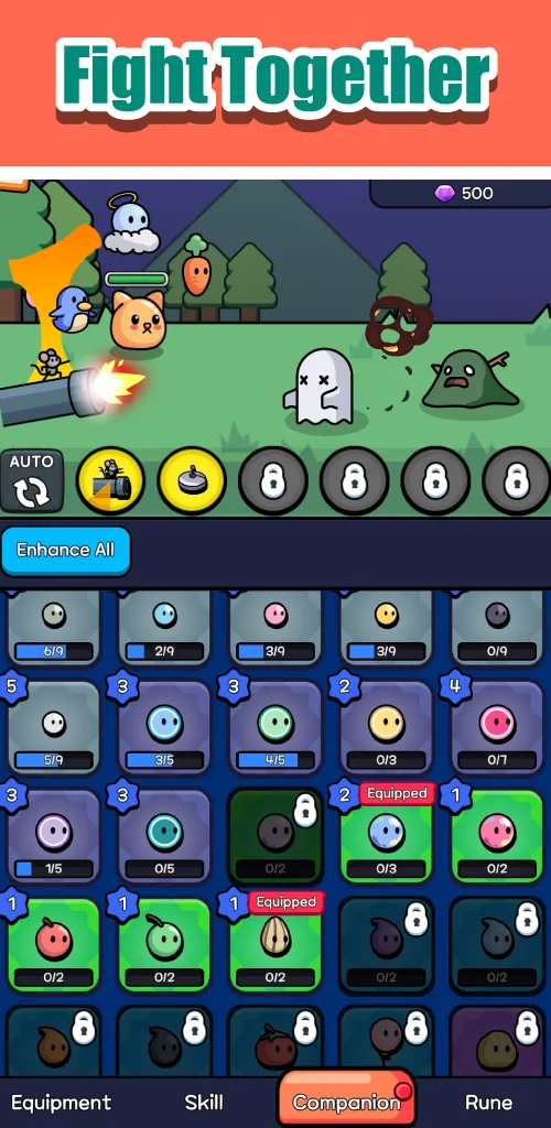 JellyCat: Idle RPG screenshot 5