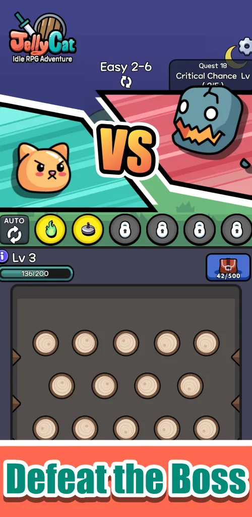 JellyCat: Idle RPG screenshot 4