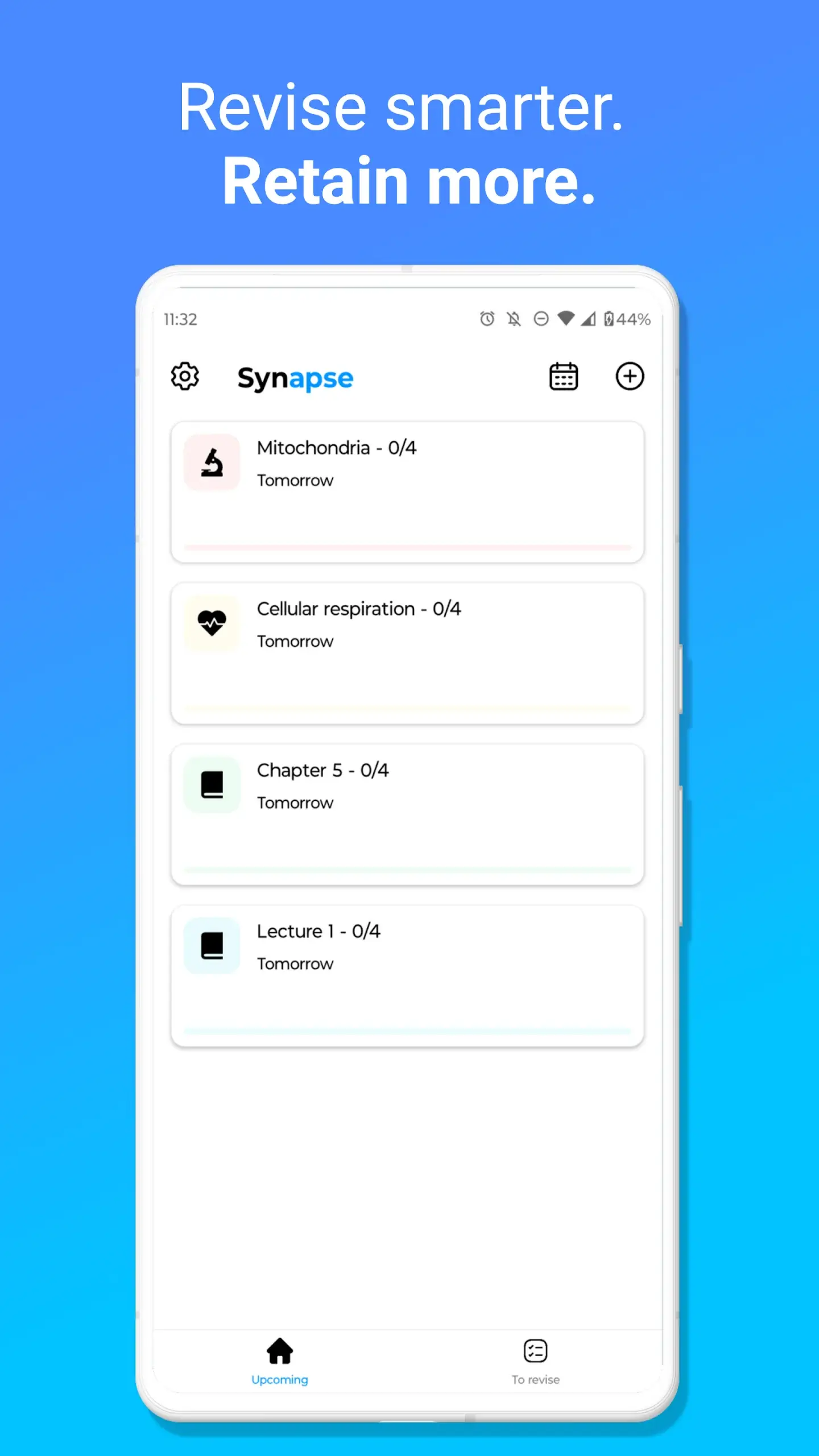 Spaced Repetition — Synapse screenshot 2