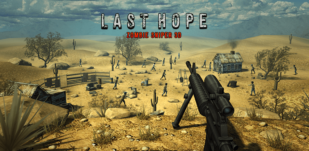 Last Hope Zombie Sniper 3D screenshot 1