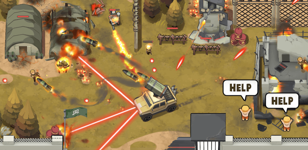 Jackal Retro screenshot 1