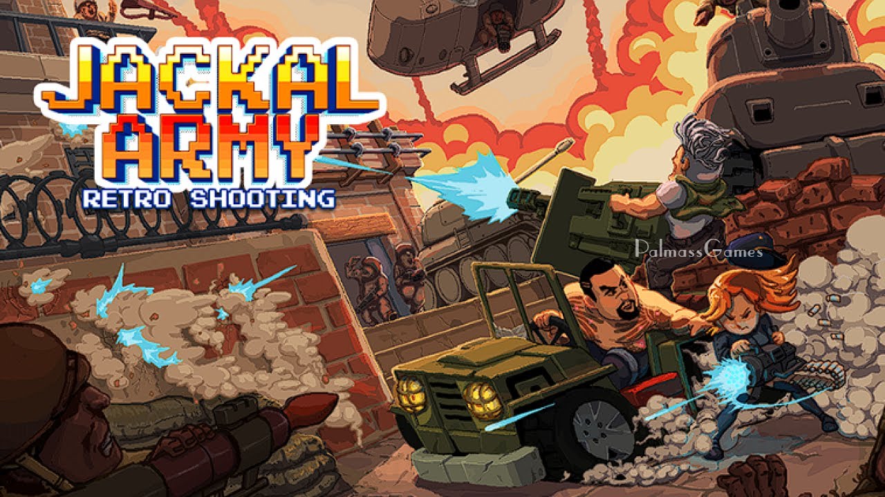 Jackal Army: Retro Shooting screenshot 1