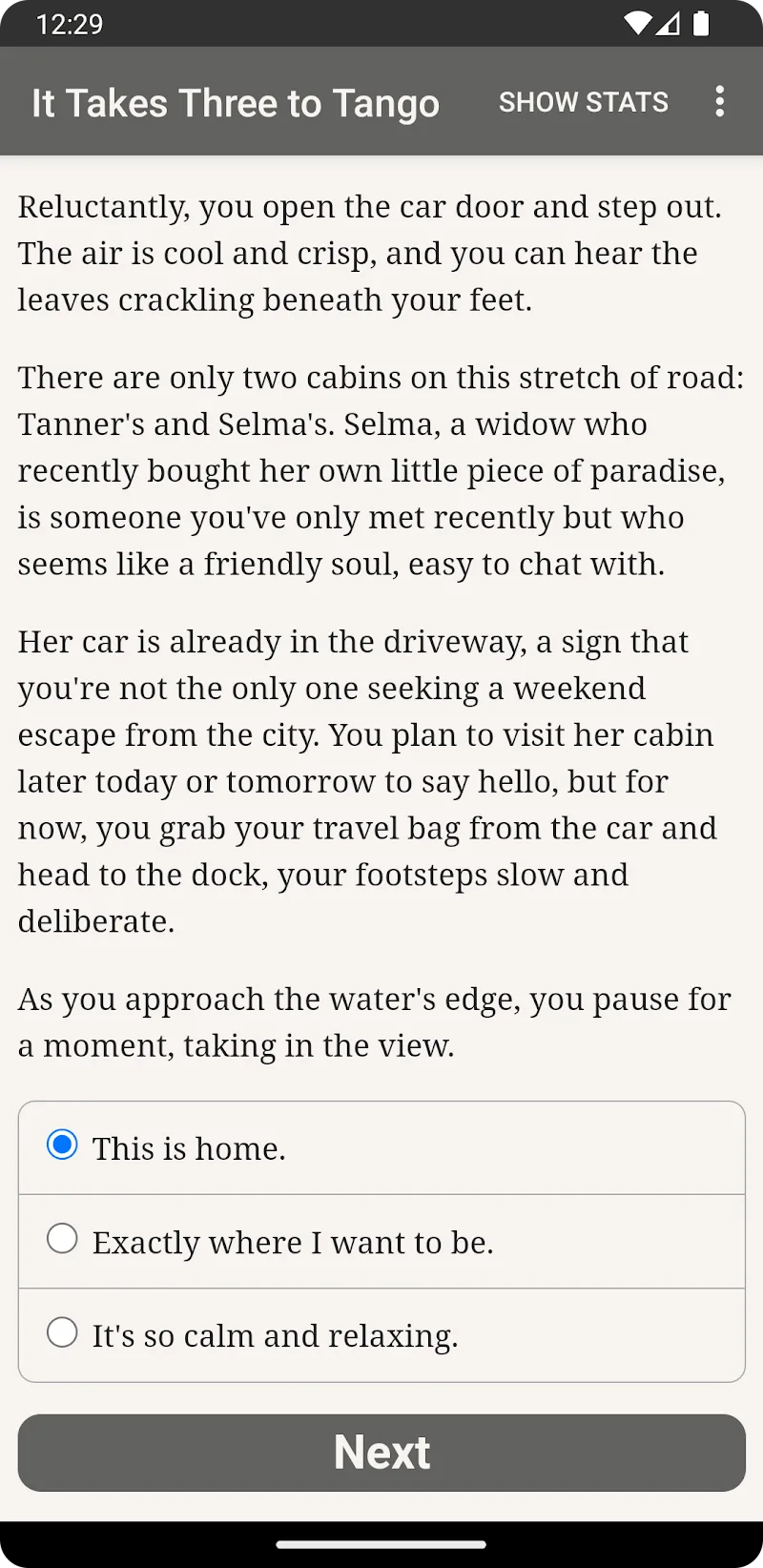 It Takes Three to Tango screenshot 4