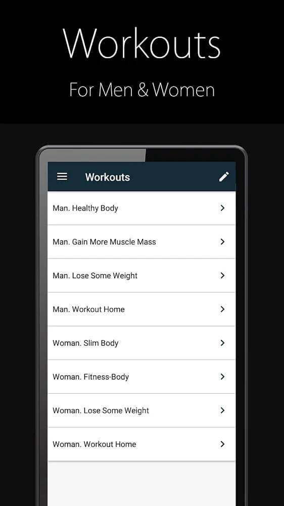 Fitness Trainer FitProSport FULL screenshot 6