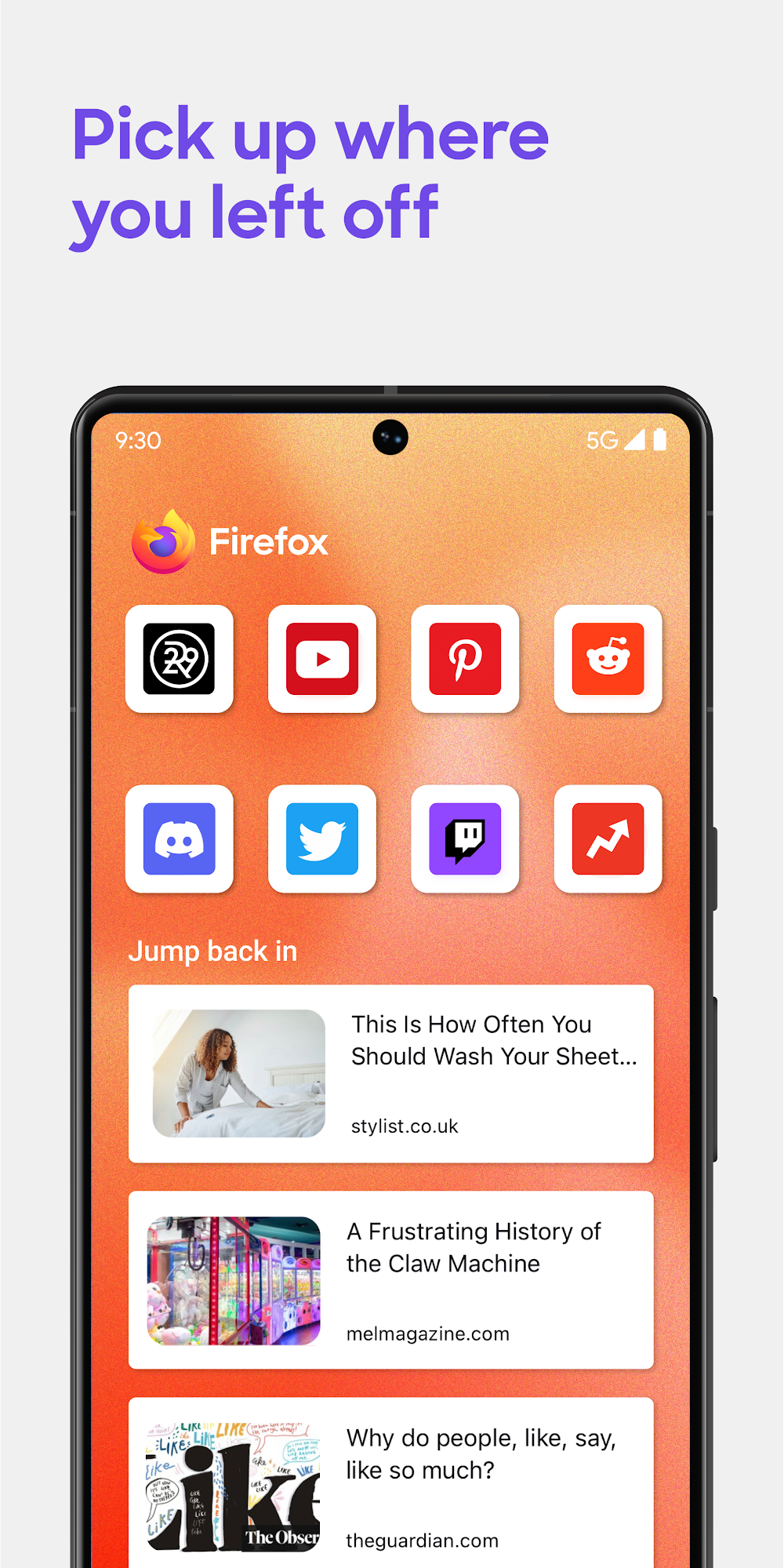 Firefox Fast & Private Browser v122.0b9 screenshot 4