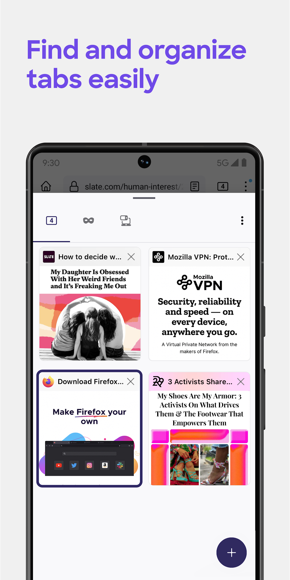Firefox Fast & Private Browser v122.0b9 screenshot 6