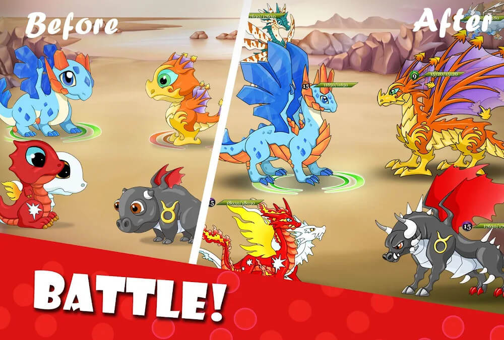 Dragon Battle screenshot 2