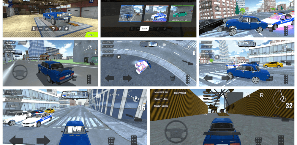 Lada Car Drift Avtosh screenshot 1
