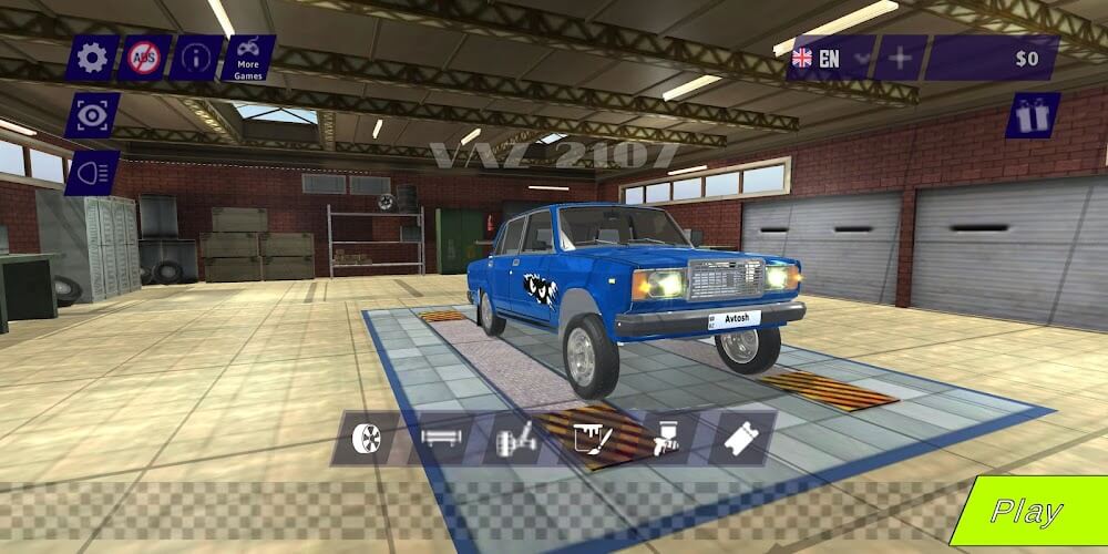 Lada Car Drift Avtosh screenshot 2
