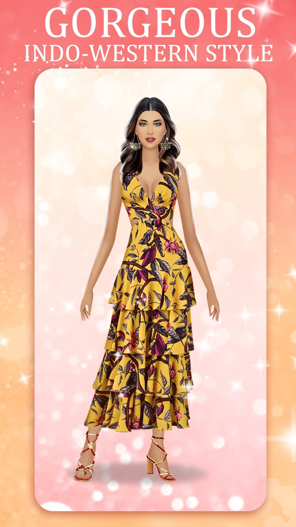 Indian Fashion Dressup Stylist screenshot 3