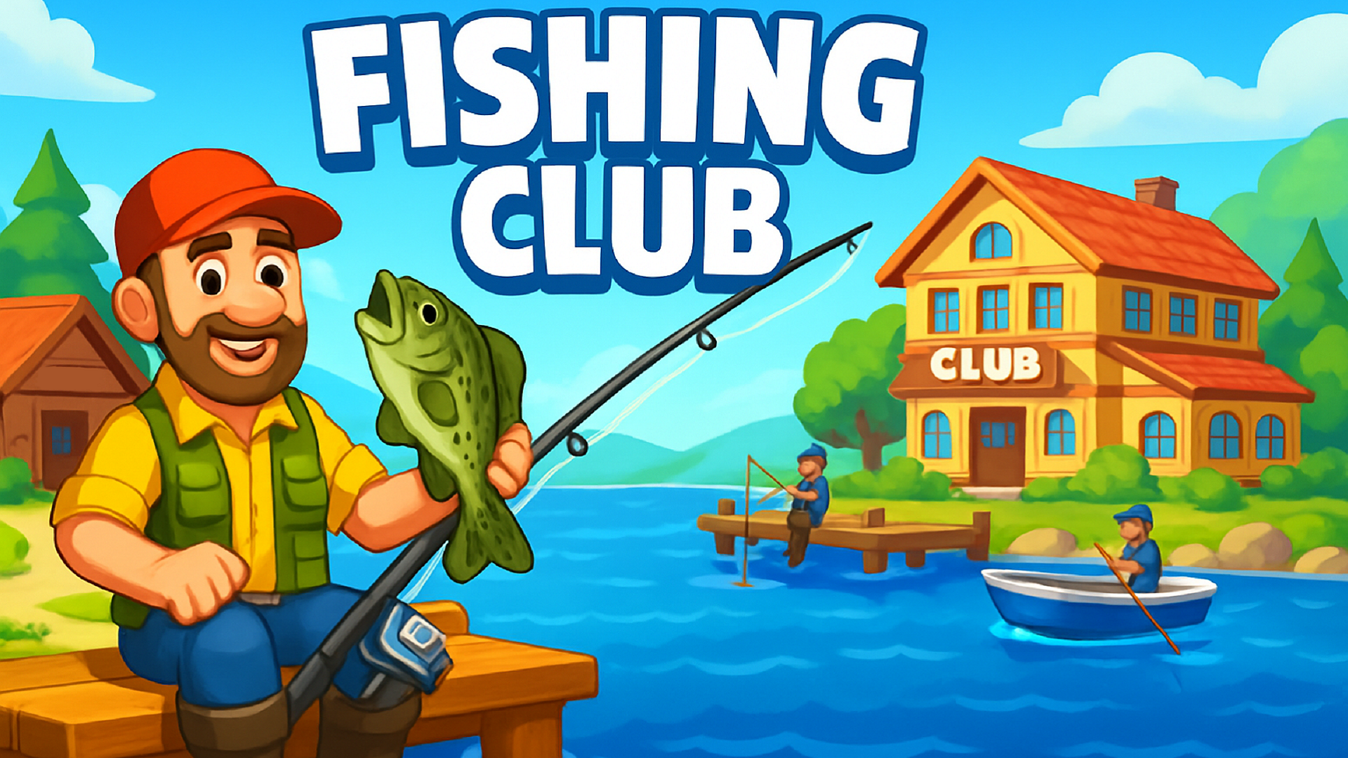 Fishing Club: Idle Tycoon Game screenshot 1