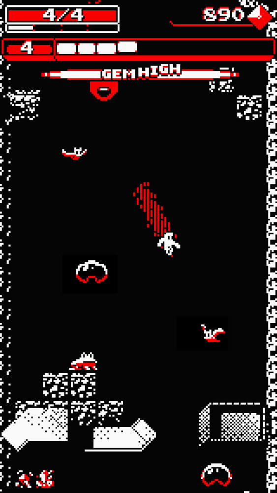 Downwell screenshot 2