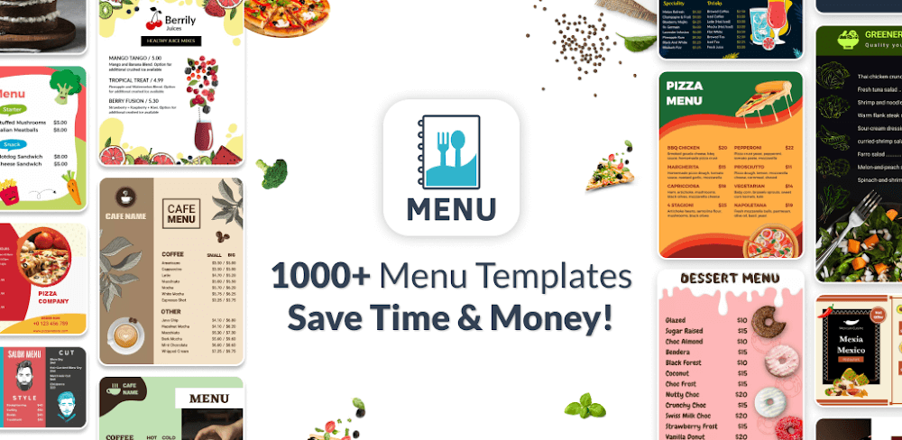Lisi - Menu Maker screenshot 1