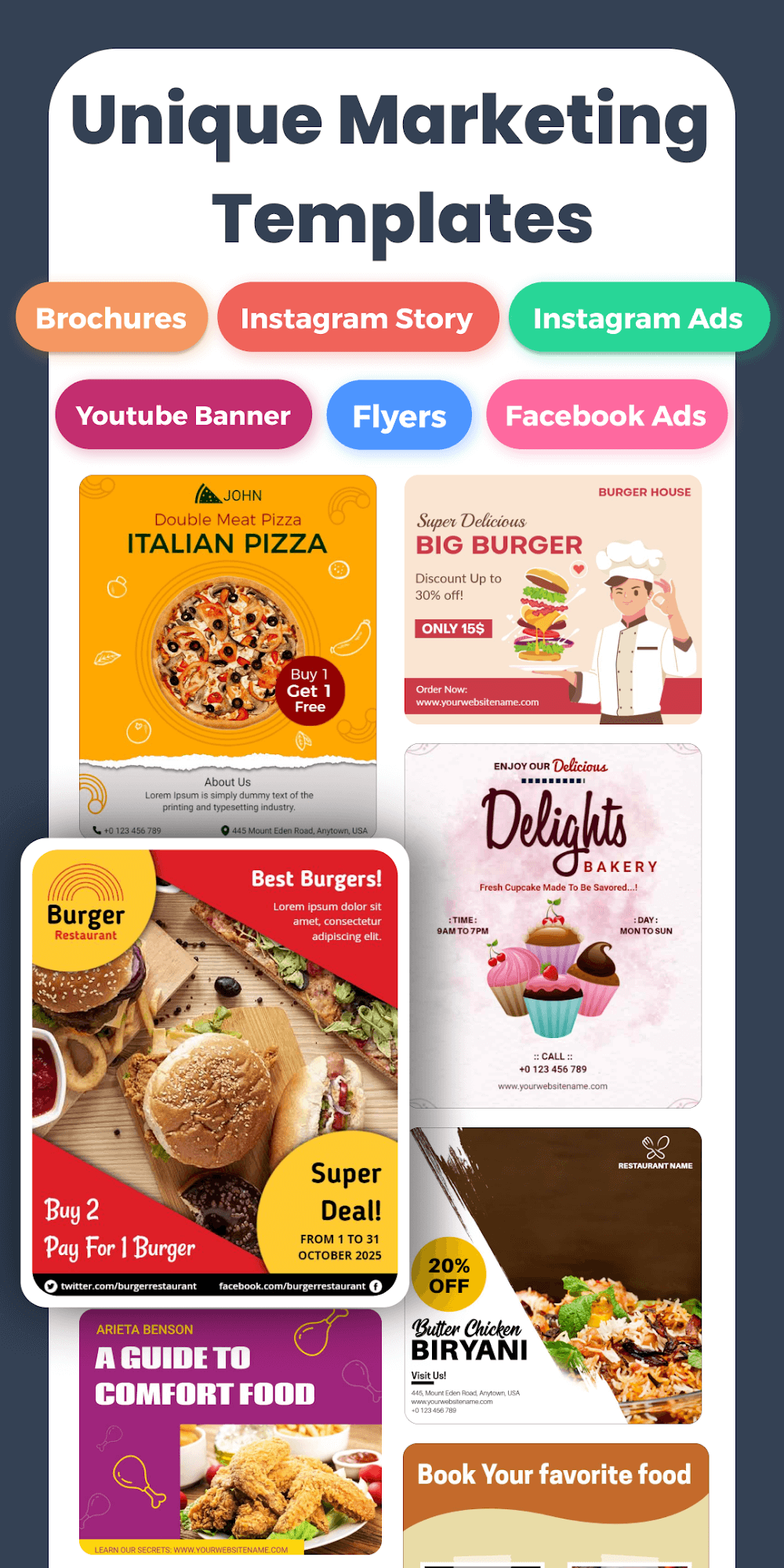 Lisi - Menu Maker screenshot 6