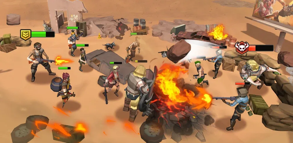 Idle Wasteland Criminal Empire gameplay screenshot 1