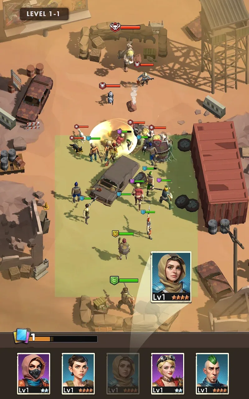 Idle Wasteland Criminal Empire gameplay screenshot 3