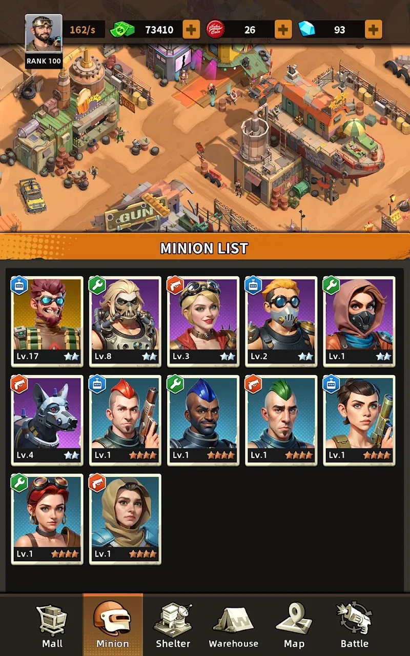 Idle Wasteland Criminal Empire gameplay screenshot 4