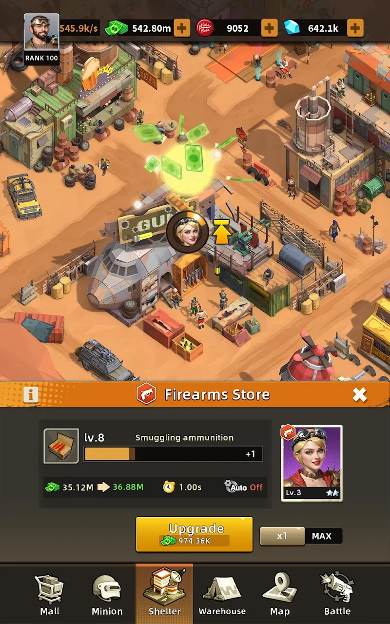 Idle Wasteland Criminal Empire gameplay screenshot 6