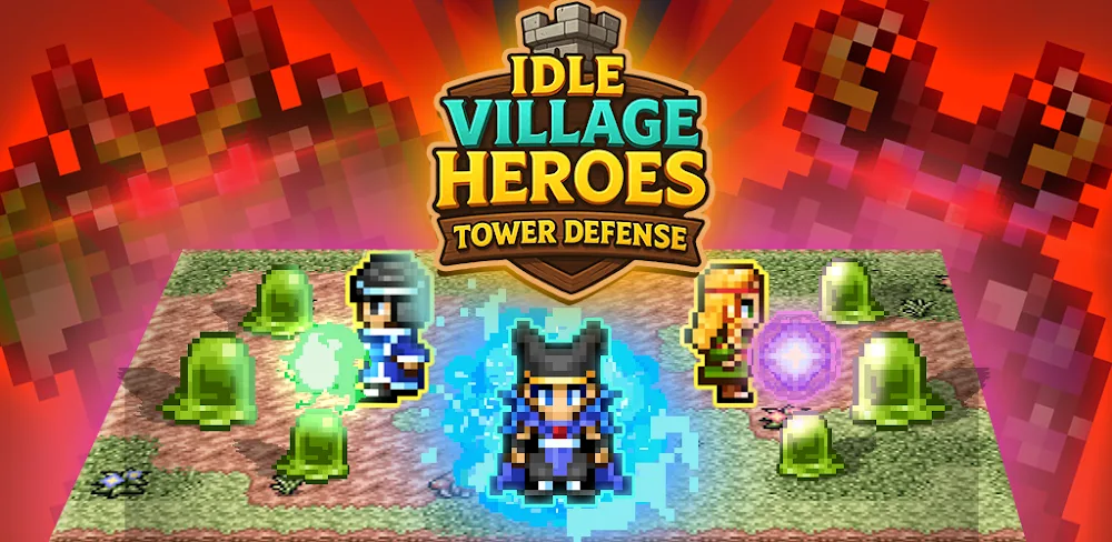 Idle Village Heroes TD screenshot 1
