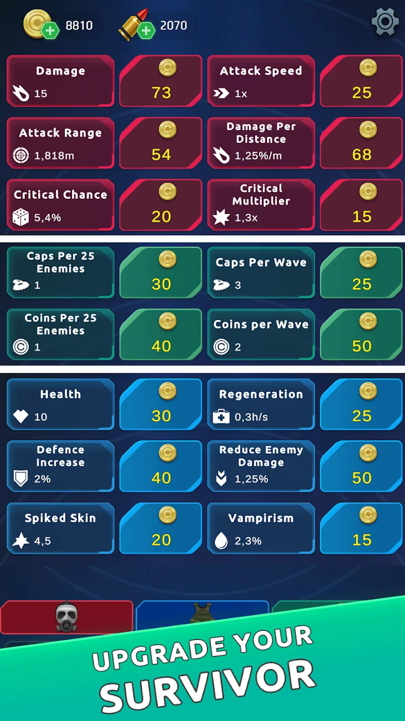 Idle Survivor - Tower Defense screenshot 5